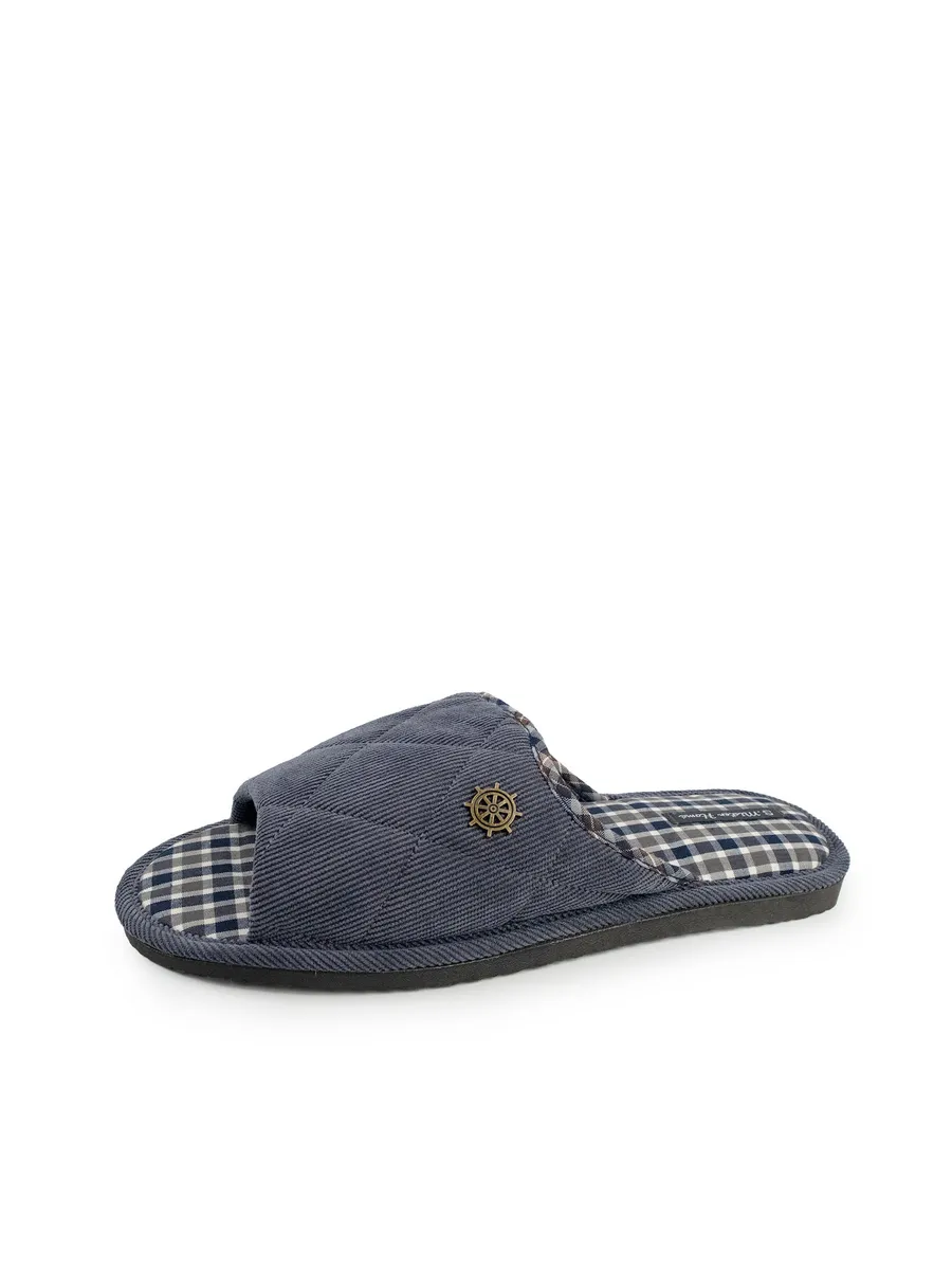 Тапочки домашние мужские А81-643-12 открытые (р.47)