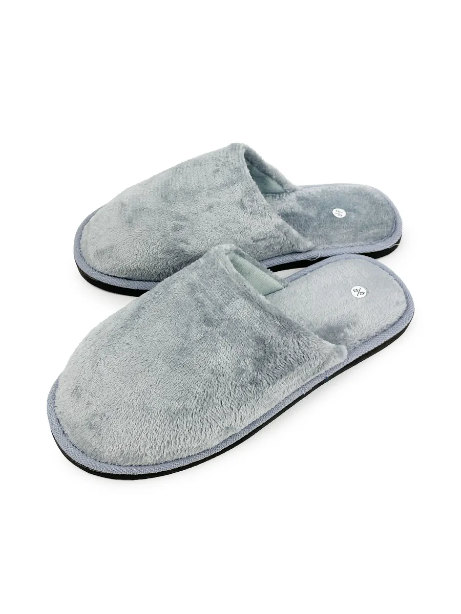 Тапочки домашние мужские А-56 В22-133-12 закрытые  (р.40/41)