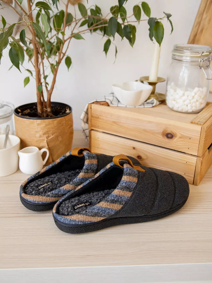 Тапочки домашние мужские GM-510-521-01 (р.39/40)