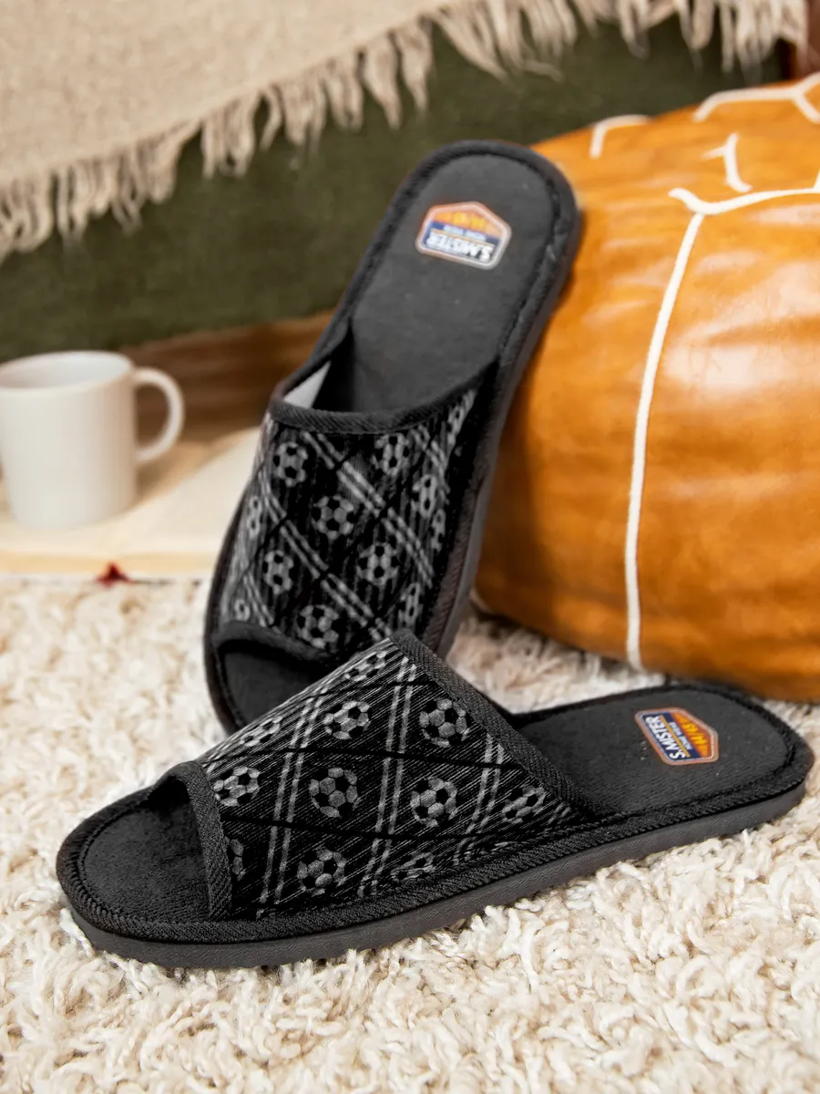 Тапочки домашние мужские А-56 В22-051-01 открытые (р.40/41)