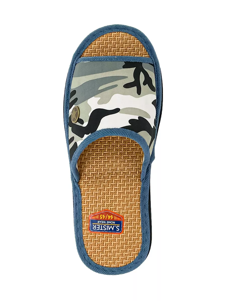 Тапочки домашние мужские А-56-027-12 открытые (р.40/41)