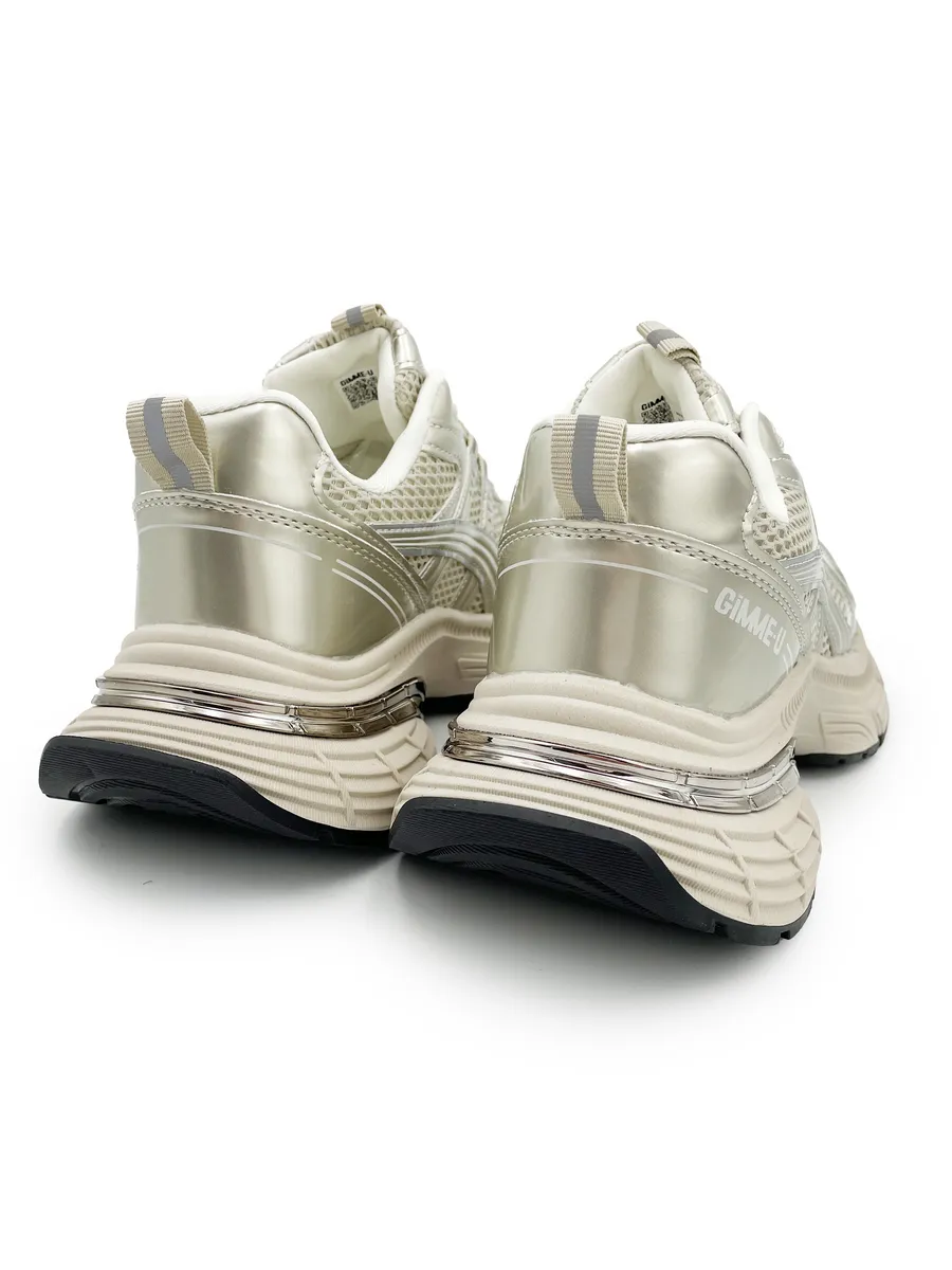 Кроссовки жен. 462-800-10-11  white+beige р.35