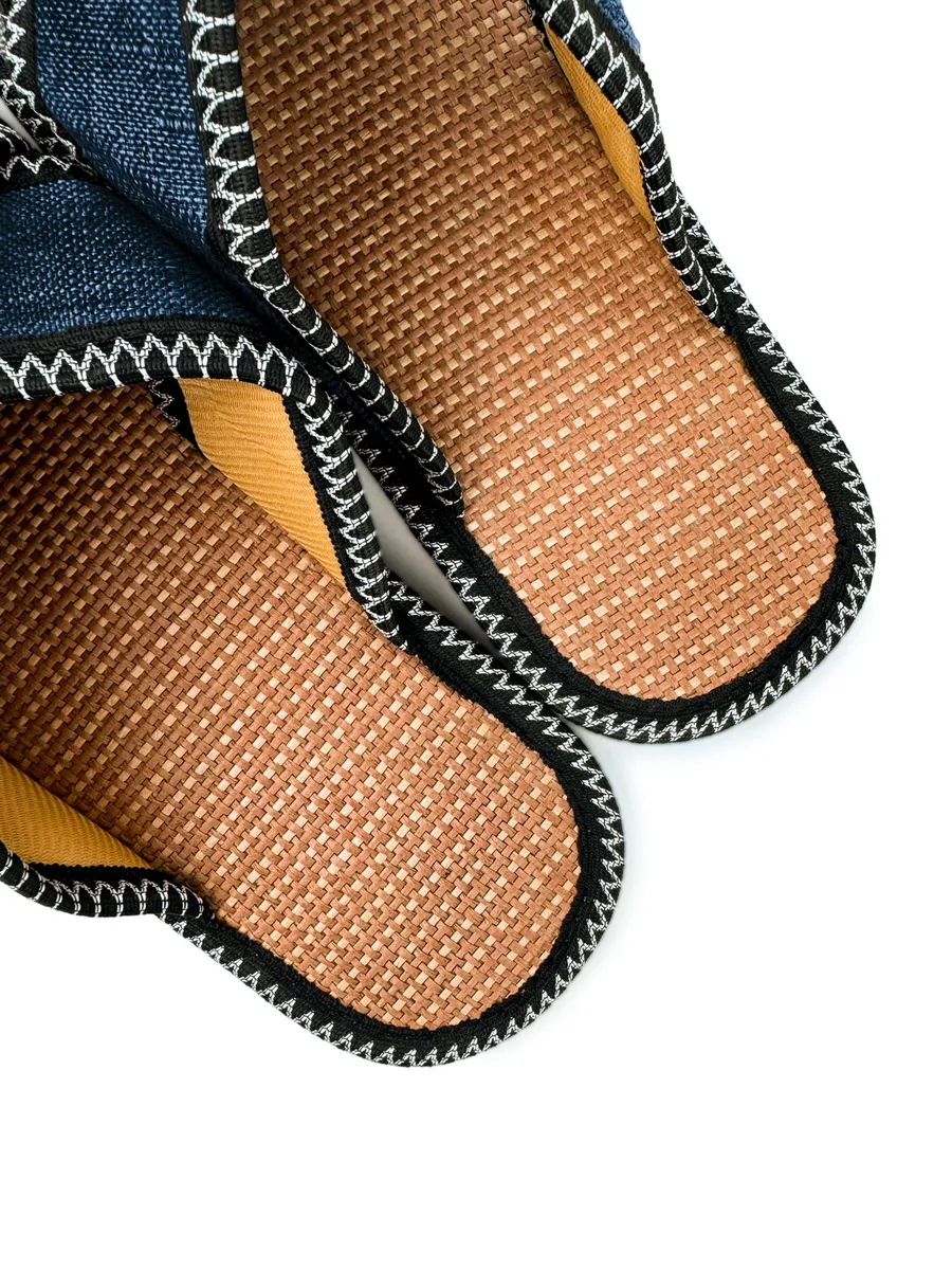 Тапочки домашние мужские А-67-145-02 открытые (р.40/41)