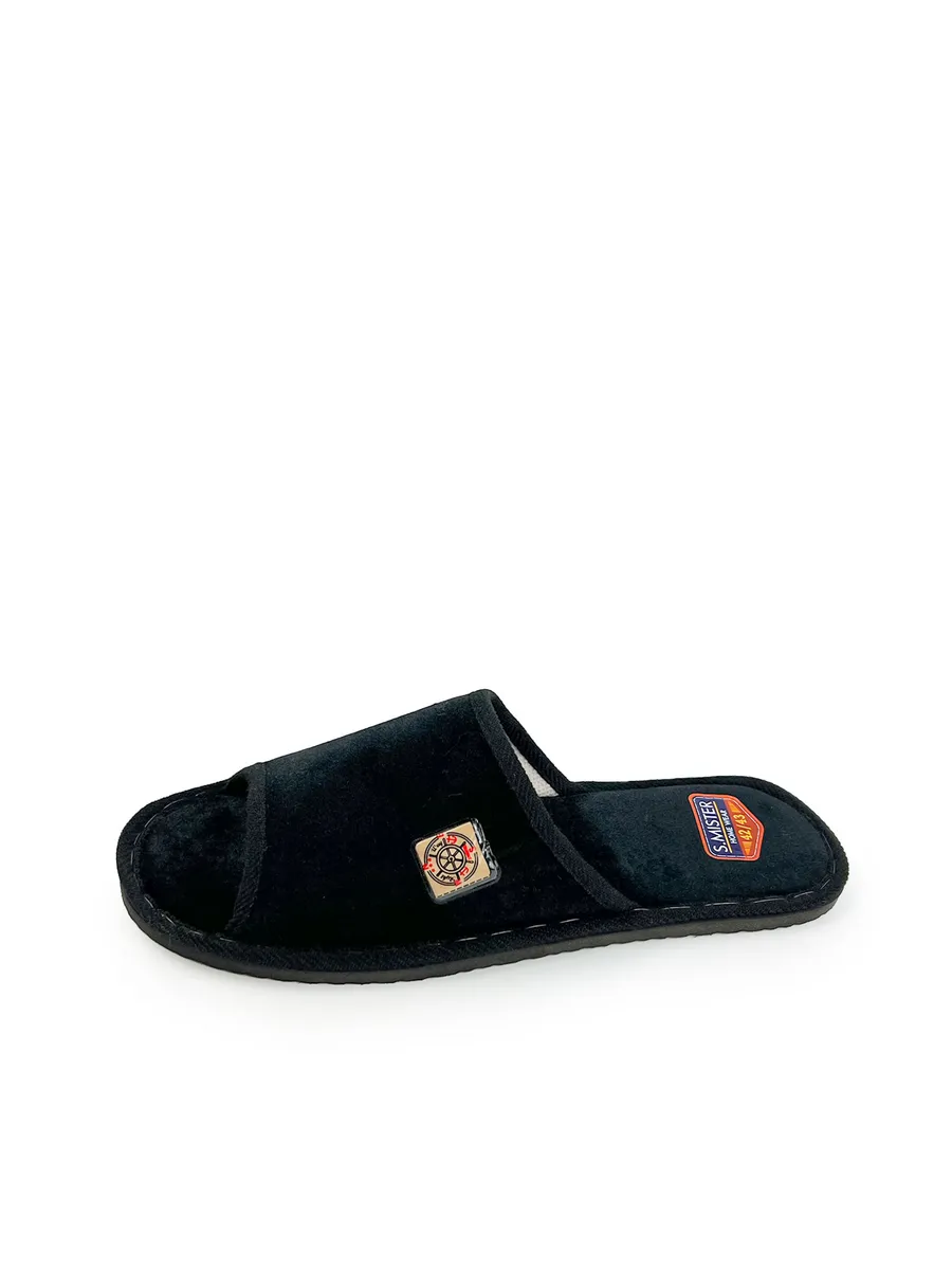 Тапочки домашние мужские А-160-015-01 открытые р.40/41