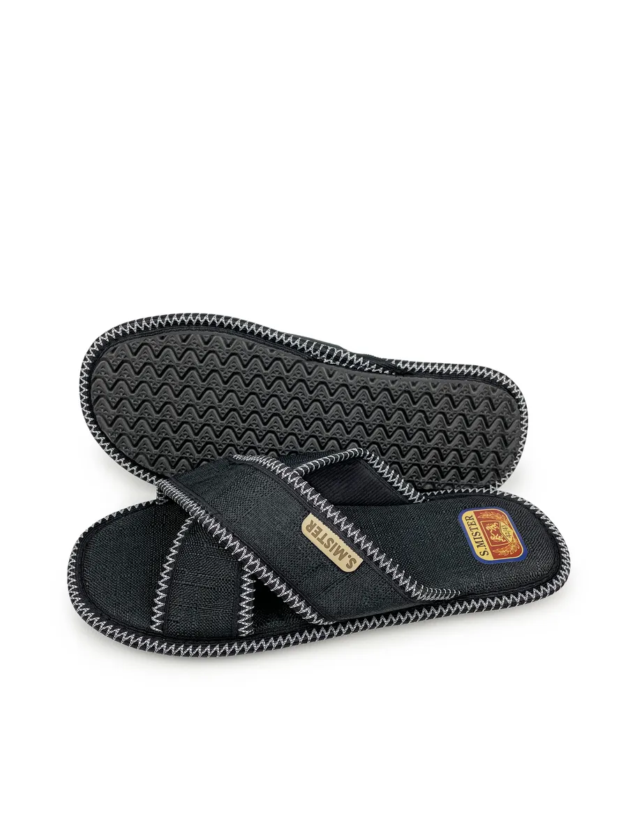 Тапочки домашние мужские А-67-143-01 открытые (р.40/41)