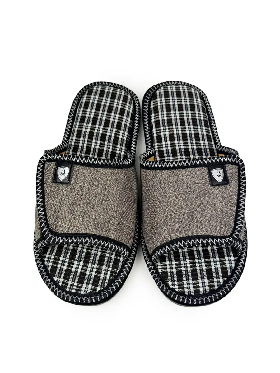 Тапочки домашние мужские А-56-327-18 открытые  (р.42/43)