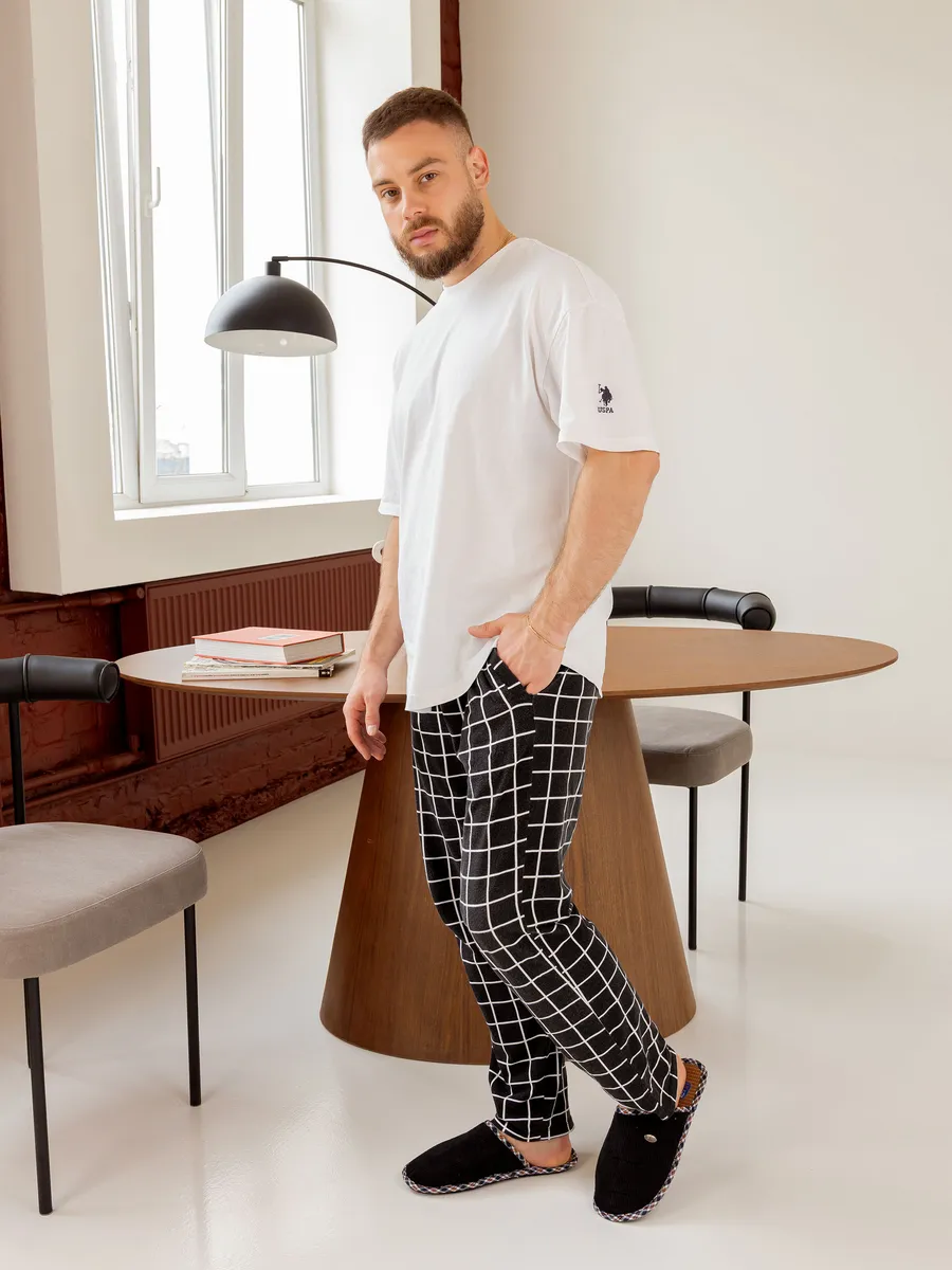 Тапочки домашние мужские А-67-001-01 закрытые (р.40/41)