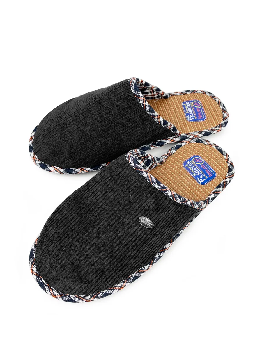 Тапочки домашние мужские А-67-001-01 закрытые (р.40/41)