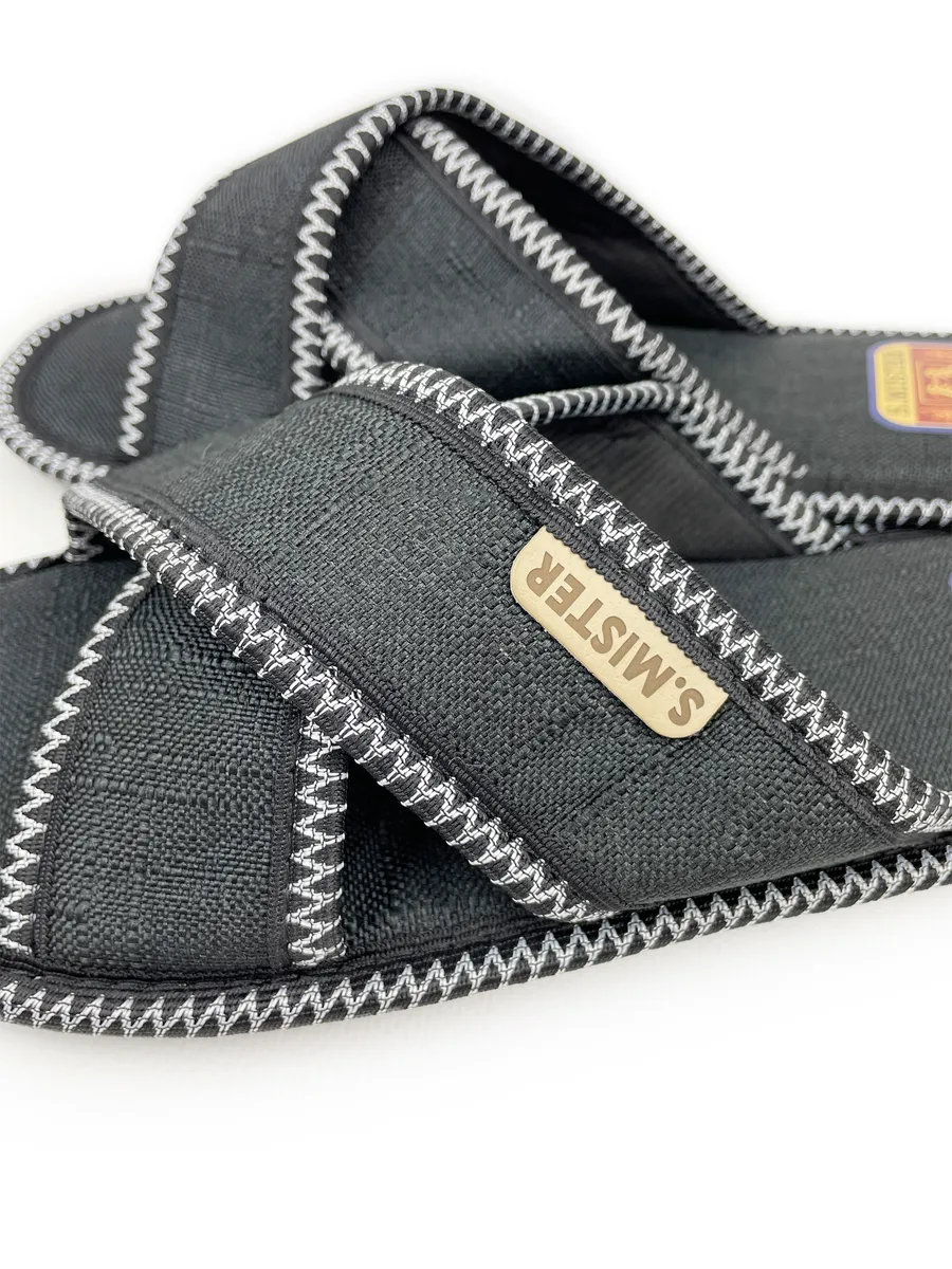 Тапочки домашние мужские А-67-143-01 открытые (р.40/41)