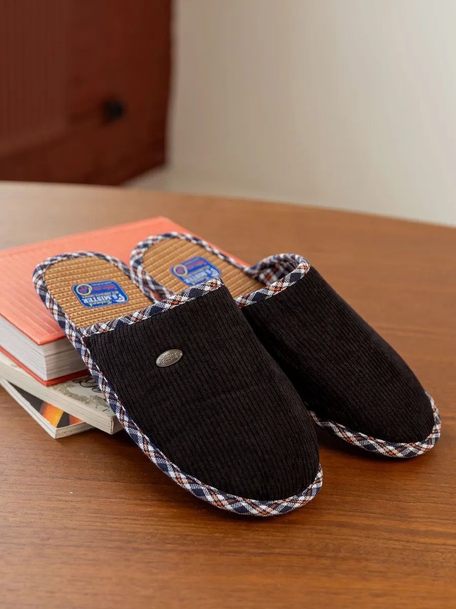 Тапочки домашние мужские А-67-001-01 закрытые (р.40/41)