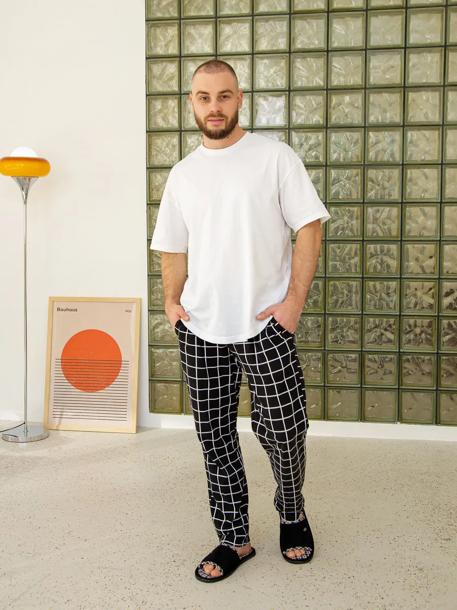 Тапочки домашние мужские А-56-201-01 открытые  (р.40/41)