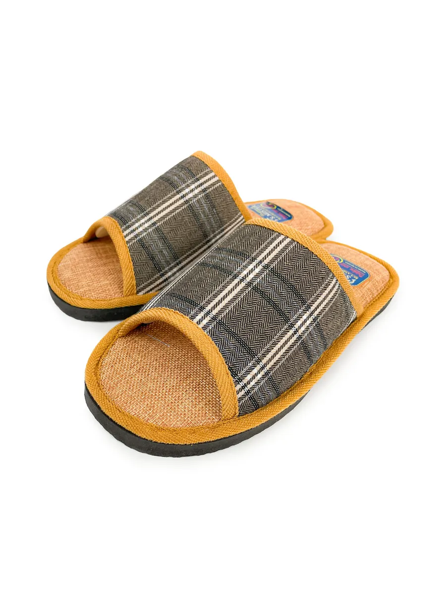 Тапочки домашние мужские А-56 В22-103-16 открытые (р.40/41)