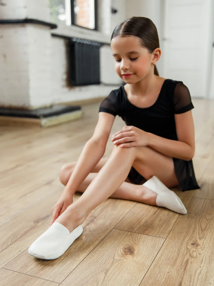 Чешки детские Белые А-001 р.23