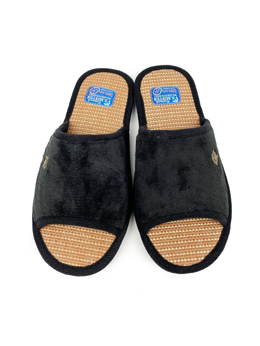 Тапочки домашние мужские А-67-137-01 открытые (р.42/43)