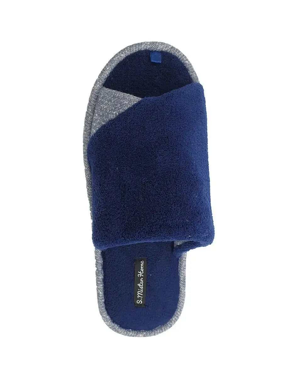 Тапочки домашние мужские А81-350-02 открытые  (р.40/41)