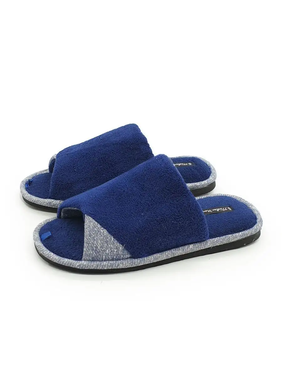 Тапочки домашние мужские А81-350-02 открытые  (р.40/41)