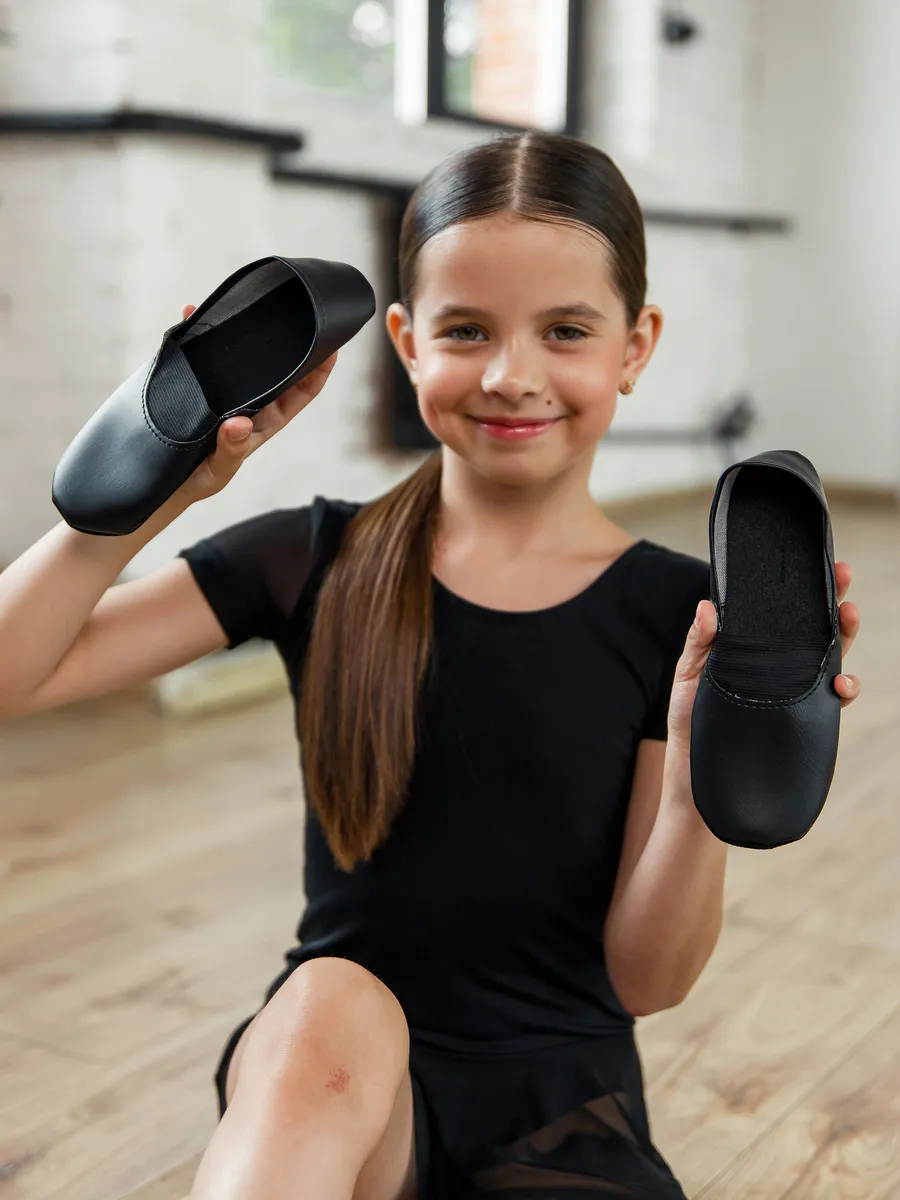 Чешки детские Черные А-002 р.23