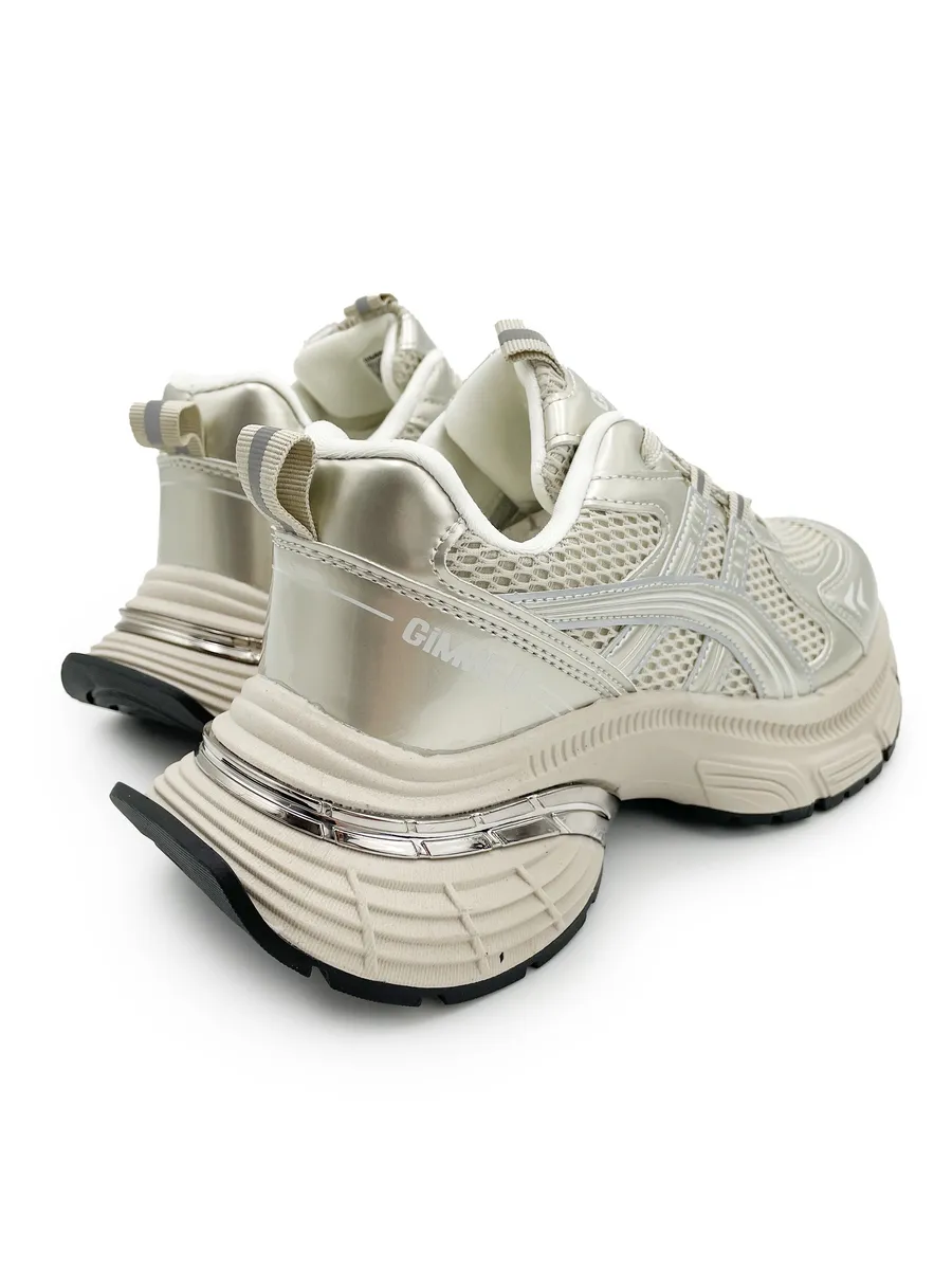 Кроссовки жен. 462-800-10-11  white+beige р.35