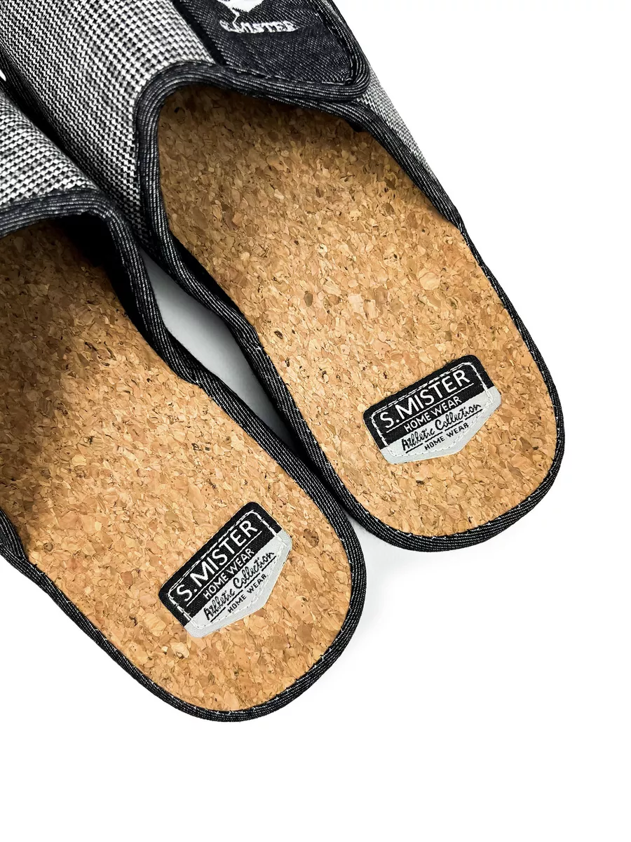 Тапочки домашние мужские SM 100-225-01 открытые (р.41)