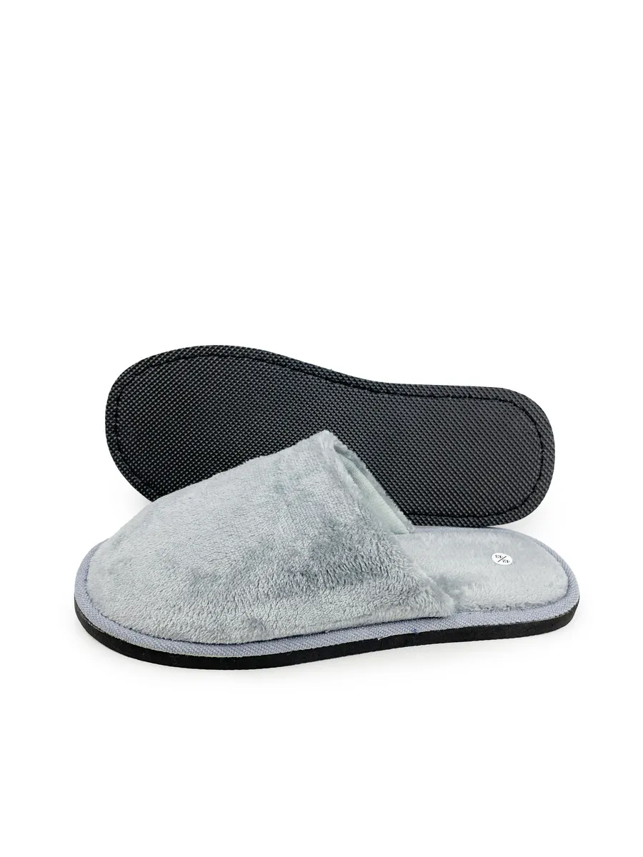 Тапочки домашние мужские А-56 В22-133-12 закрытые  (р.40/41)