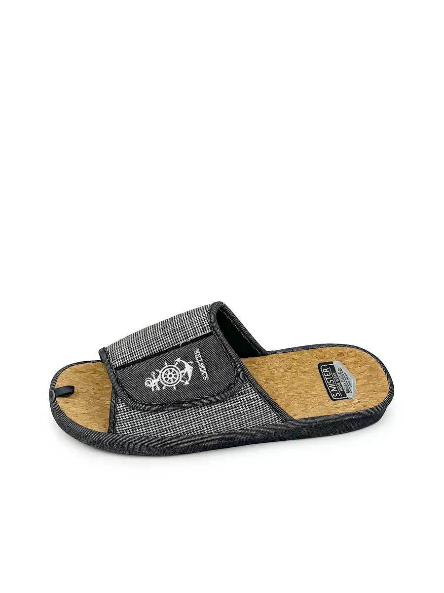 Тапочки домашние мужские SM 100-225-01 открытые (р.41)