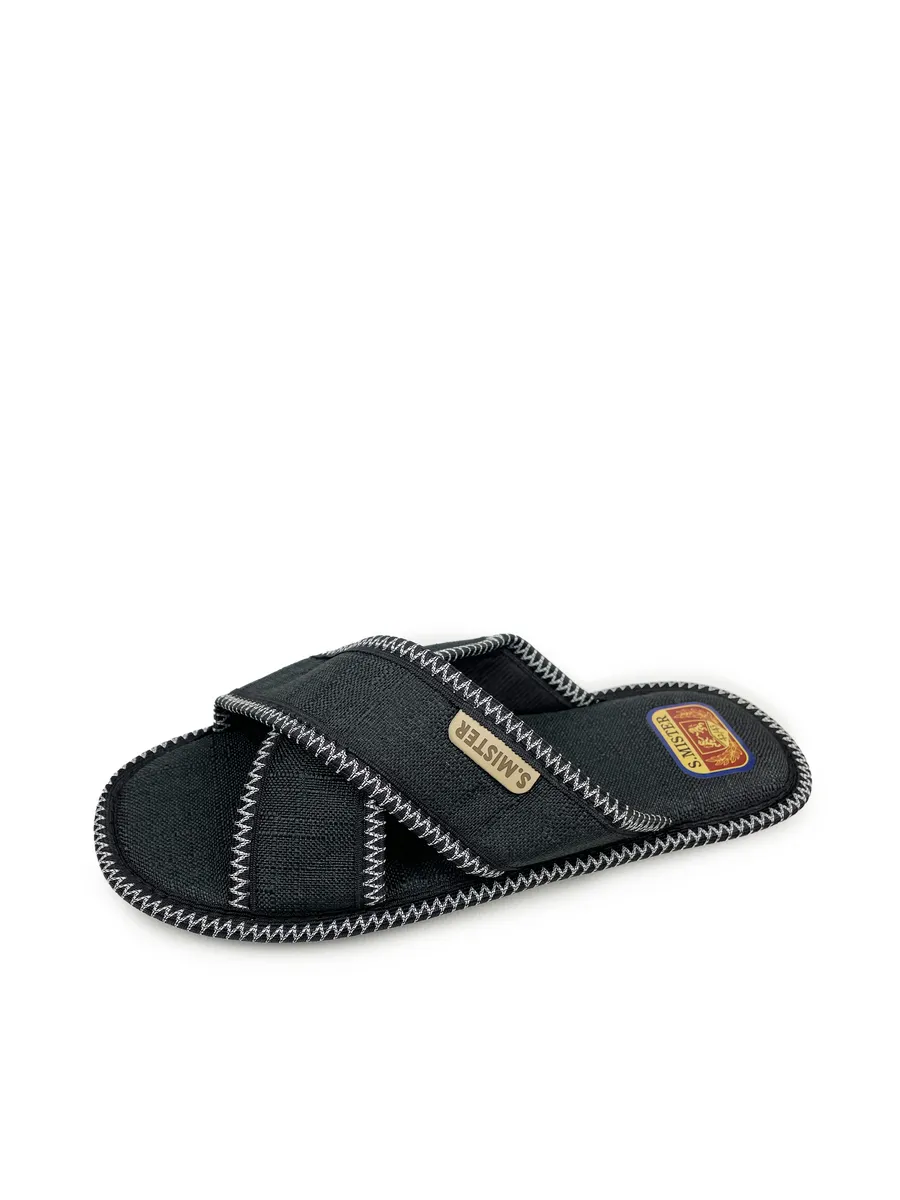 Тапочки домашние мужские А-67-143-01 открытые (р.40/41)