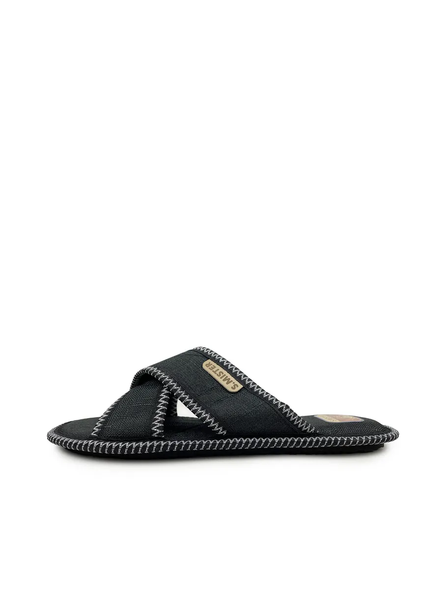 Тапочки домашние мужские А-67-143-01 открытые (р.40/41)