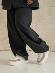 Кроссовки женские 462-106-10-11-16 white+beige р.37