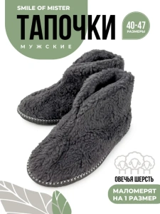 Туфли комнат. муж. А-51-131-12 зак. (р.40/41)