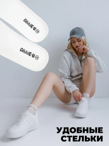 Кроссовки жен. 462-101-10/10 white р.35