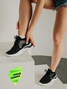 Кроссовки жен. ZM25-79 black (39р)