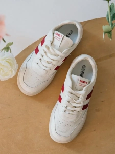 Кроссовки жен. 462-128-11/08 beige+red р.37.5