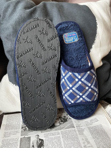 Туфли комнат. муж. А-56 В22-005-03 отк (40-41р)