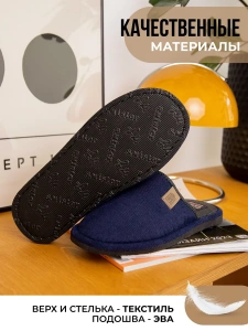 Туфли комнат. муж. А81-251-02 зак. (р.40)