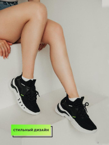 Кроссовки жен. ZM25-79 black (39р)